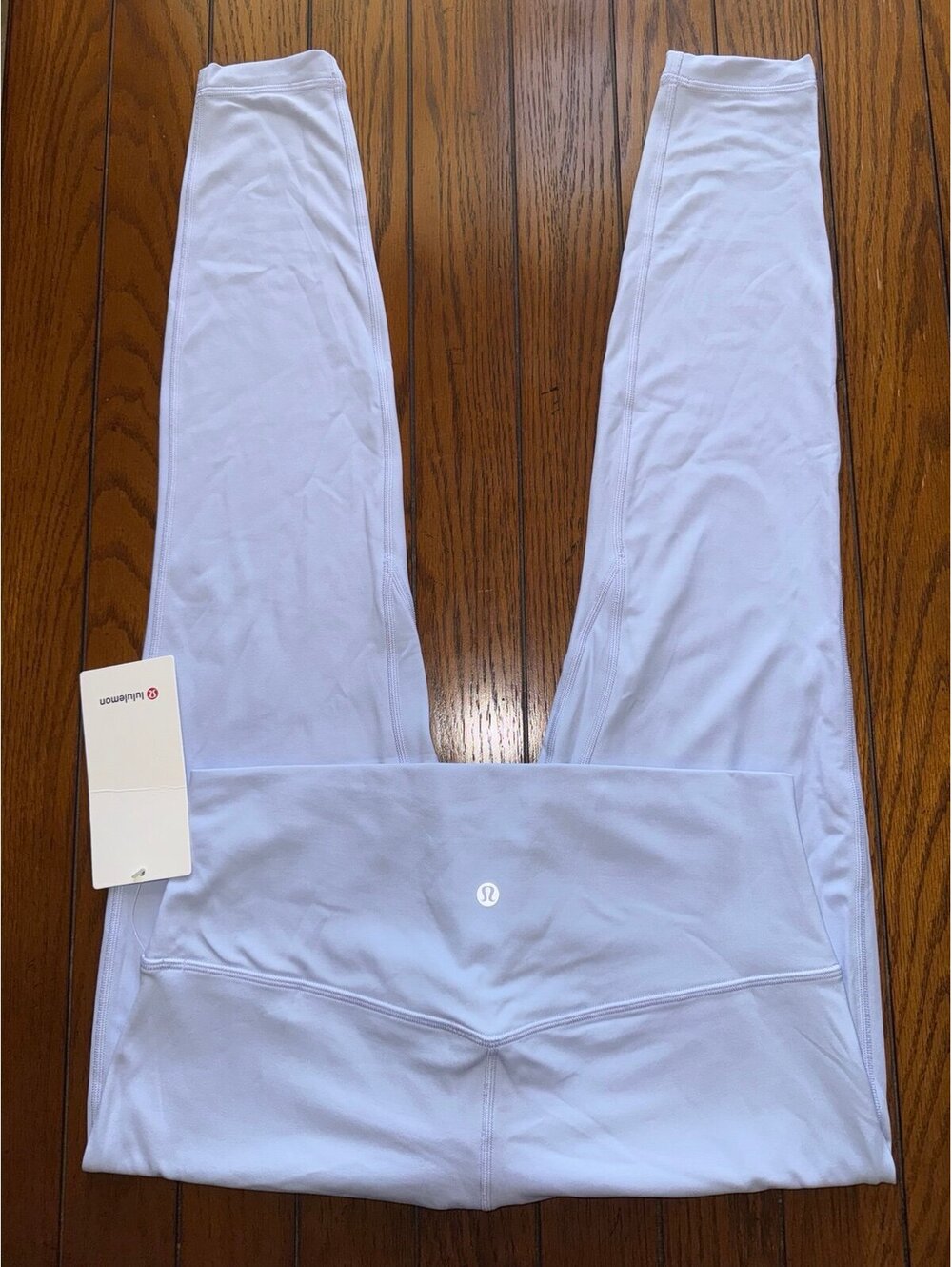 Lululemon Align High Rise 28” Pastel Blue Double Lined Size 12 NWT